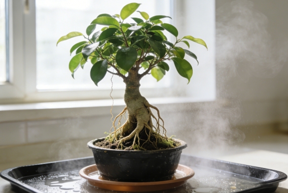 aerial roots ficus bonsai