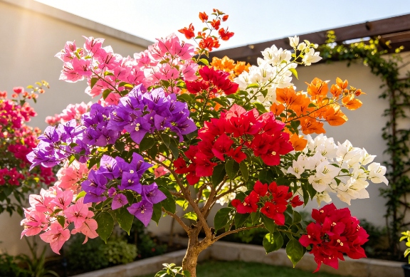 multicolor bougainvillea